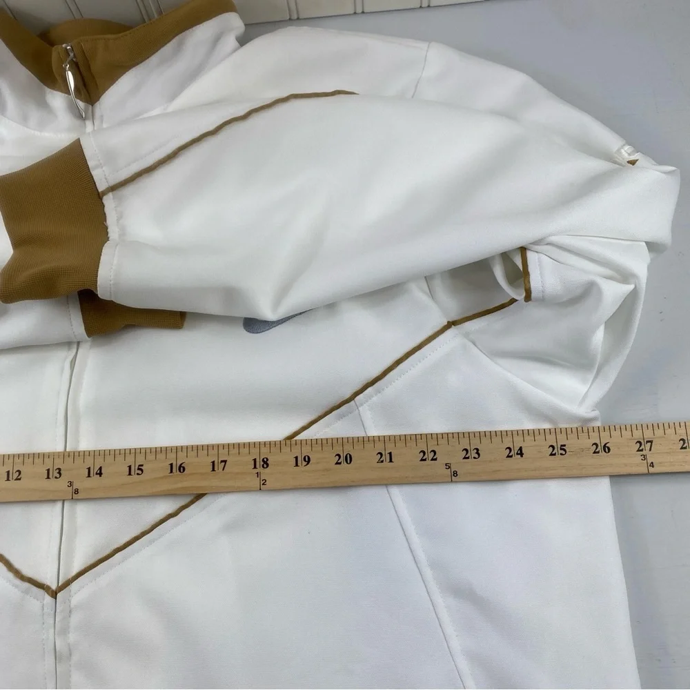 Vtg Y2K Nike‎ Mens Fit Dry Air Force Long Sleeve Full Zip Track Jacket Sz XL